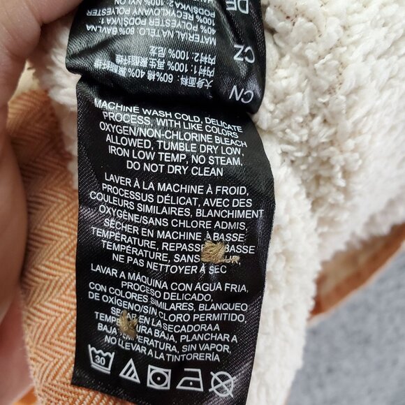 Kühl Jacket Womens Small Rust Orange Plaid Sherpa-Lined Flannel Shacket *NWT* - Picture 4 of 10